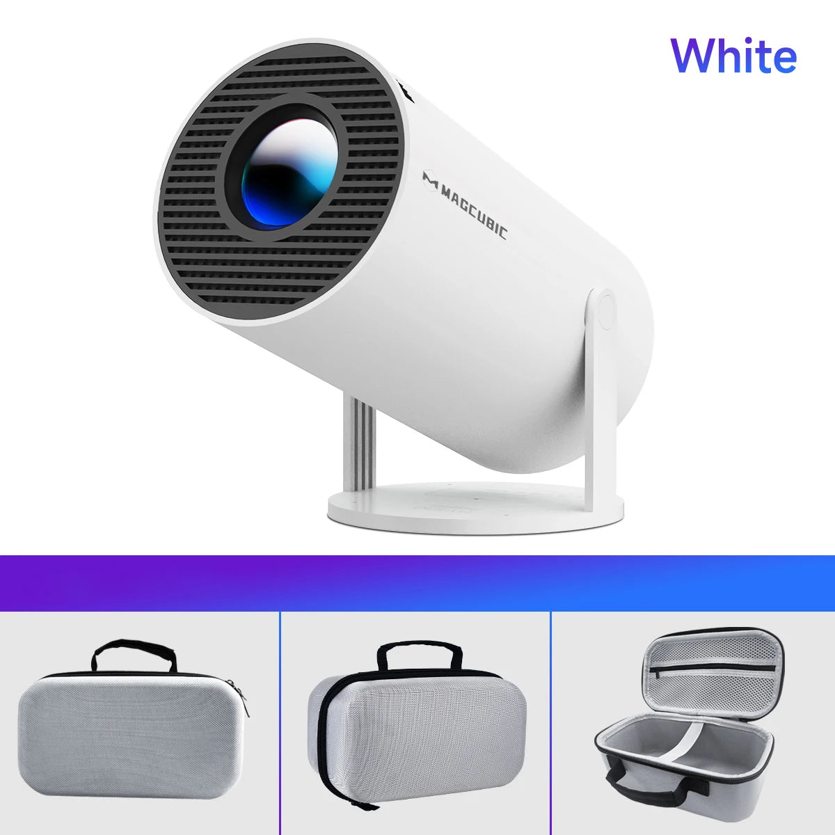 Elevate Your Viewing Experience with the HY300 Pro 8K Android Projector - Dual WiFi6, 290 ANSI Lumens, and Built-in Bluetooth for Ultimate Home Cinema and Outdoor Entertainment