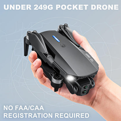 Drone with Screen on Controller, Ideal Toy Gift for Adults & Kids | 4.3" Screen Remote Control Drones, 1080P Drone with Camera, Live Video RC Quadcopter, One Key Start for Beginner, 3 Batteries